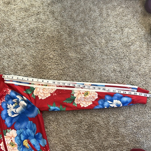 *Rare* Farm Rio x Adidas Originals Chita Floral Womens Track Jacket XS - Picture 13 of 15